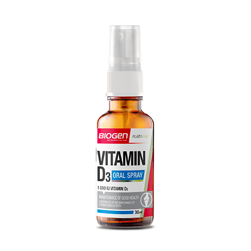 000000000000328368 | Biogen SA | Vitamin D3 Spray - 30ml