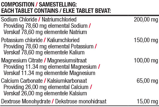 Salt Tablets Nutri-table - 30s