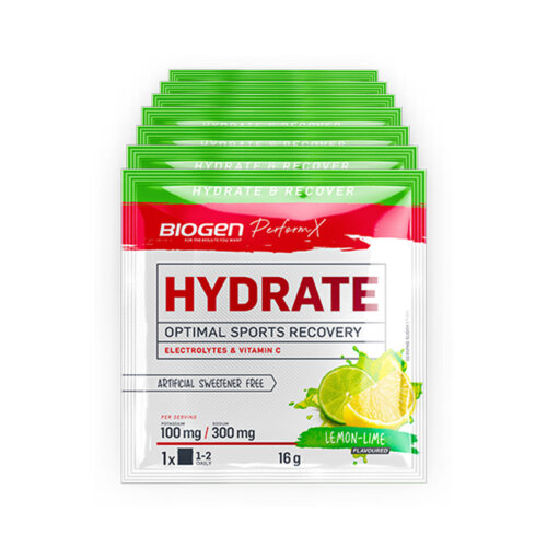 Hydrate Powder Sachet Lemon Lime - 7x16g