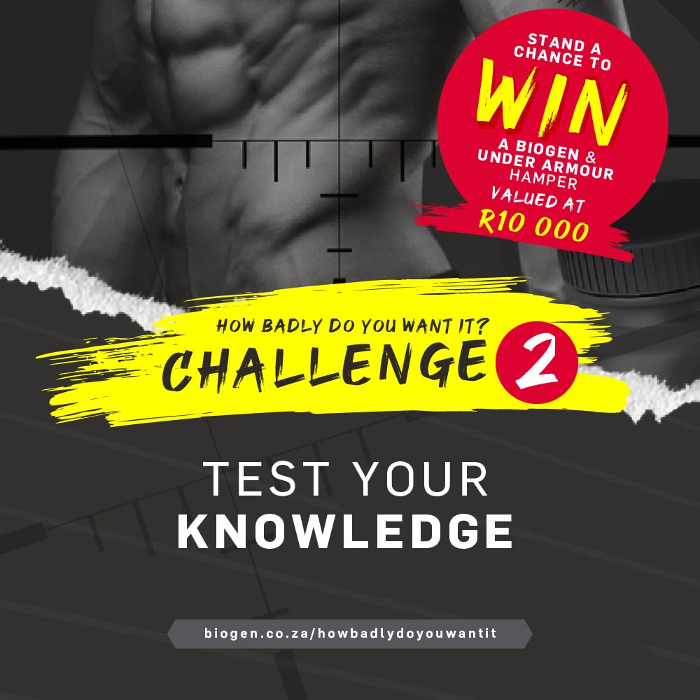 HBDYW Post Challenge 2 min | Biogen SA | How Badly Do You Want It Challenge 2