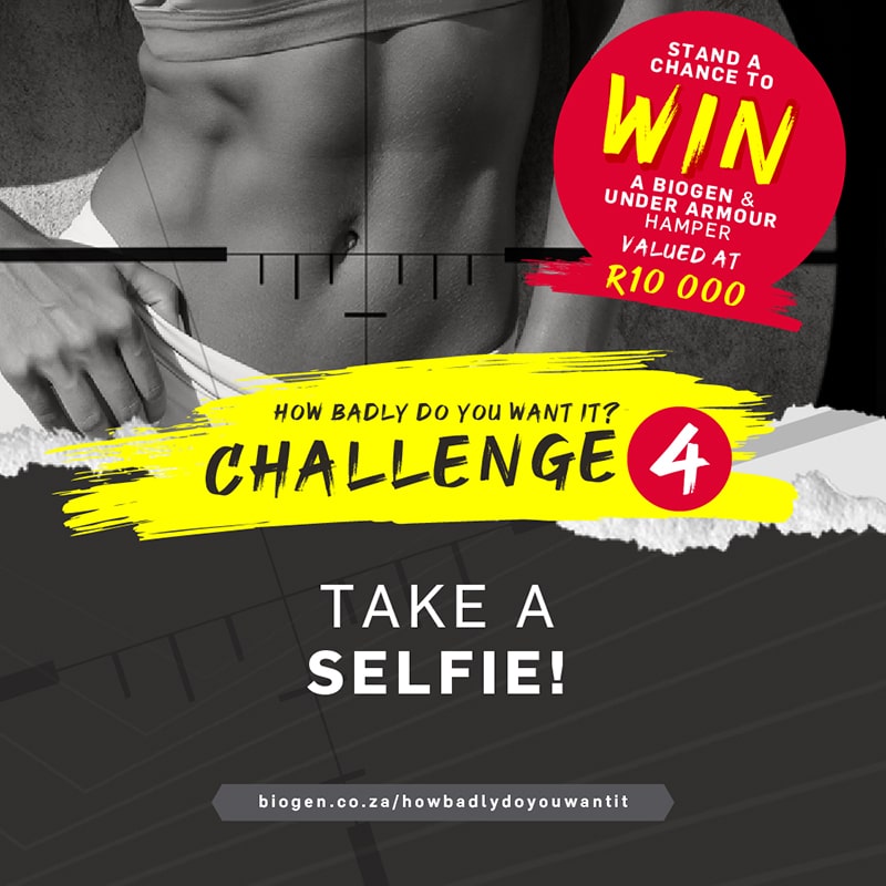 HBDYW Post Challenge4 min | Biogen SA | How Badly Do You Want It Challenge 4