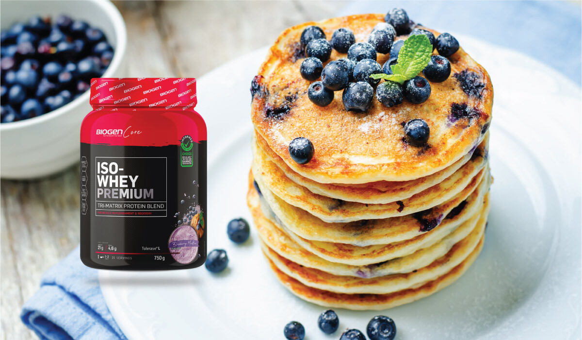 Blueberry Protein Pancakes Article