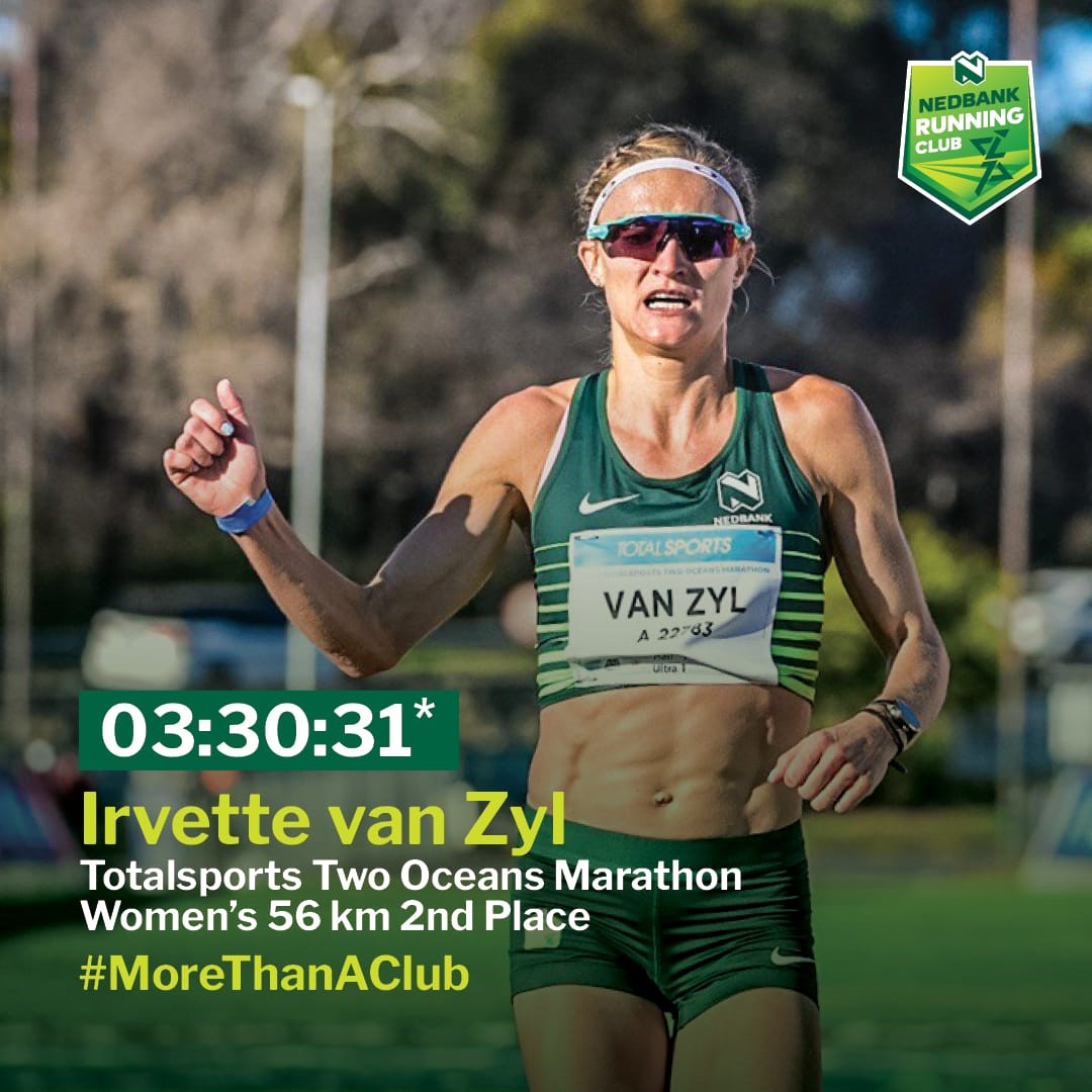 Irvette Van Zyl Places Second in Two Oceans 2022