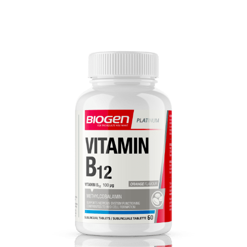 vitamin b12 60 | Biogen SA | Vitamin B12 - 60 Tabs