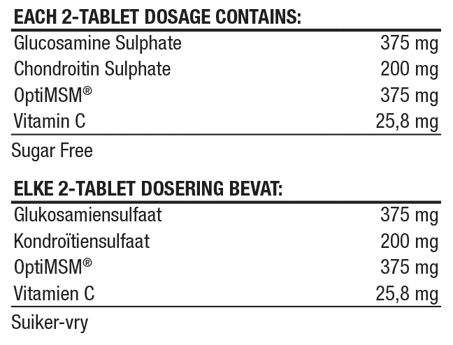 Joint Care OptiMSM Nutritable