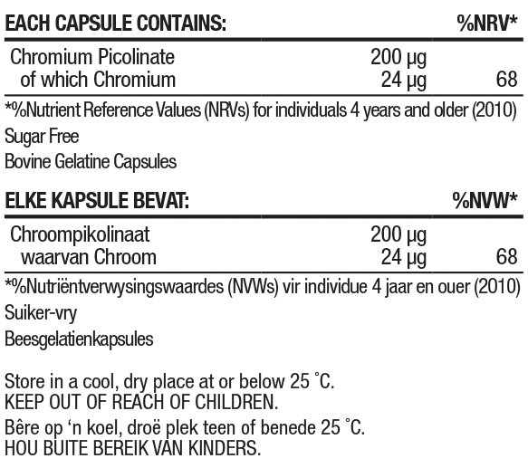 Chromium Picolinate Nutritable