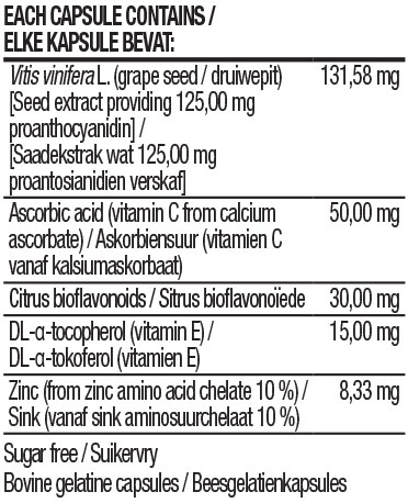 Proanth Plus Grape Seed Extract Nutritable