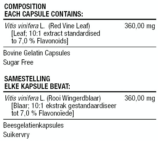 Vein-Vine Value Pack Nutri-table