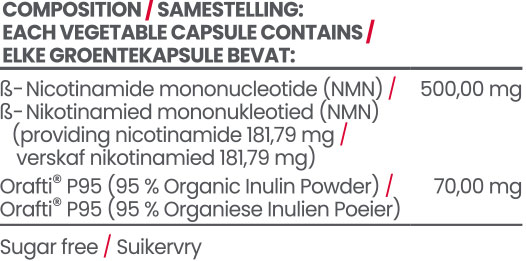 NMN 500mg Nutritable