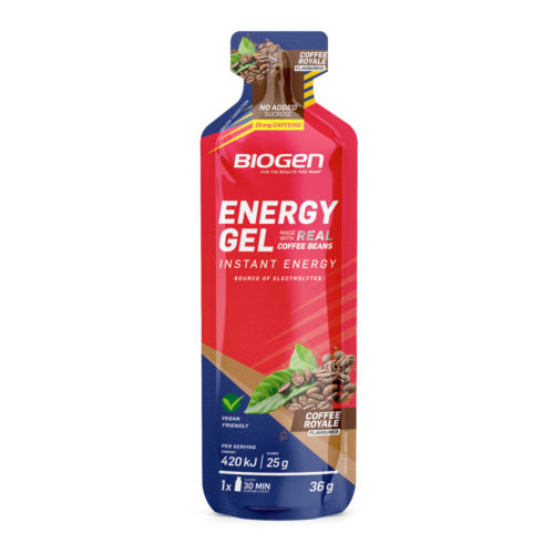 Real Fruit Based Energy Gels Real Coffee - 36g