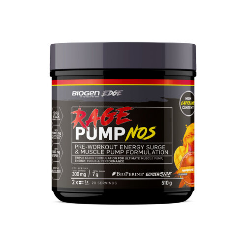 Rage Pump NOS Mango Tangerine - 510g