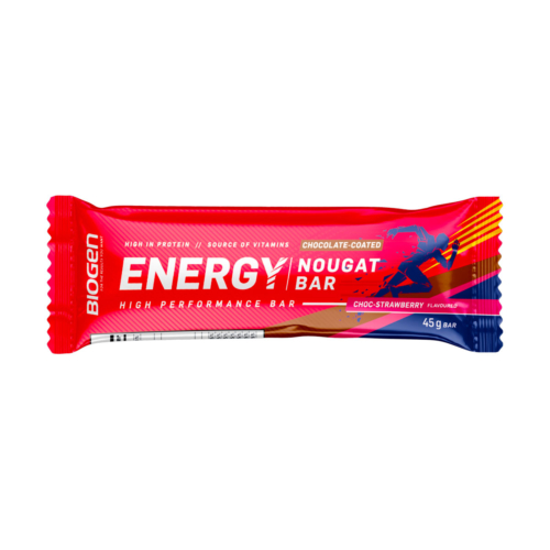 Energy Nougat Bar Choc-Strawberry - 45g
