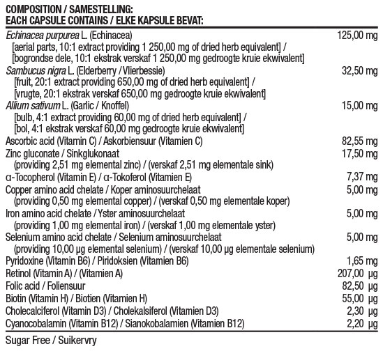 Immuno Boost Nutritable, 60s