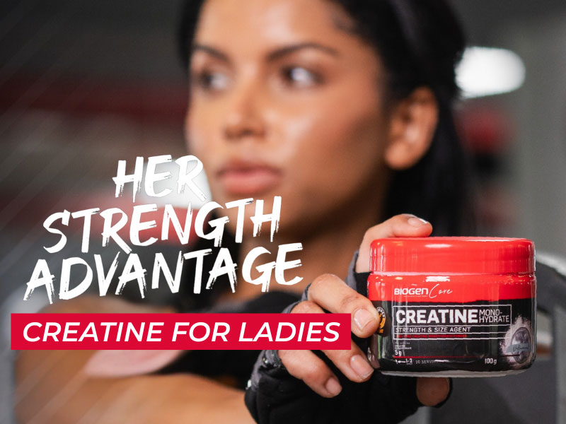 [Mobile] Her Strength Advantage - Creatine For Ladies